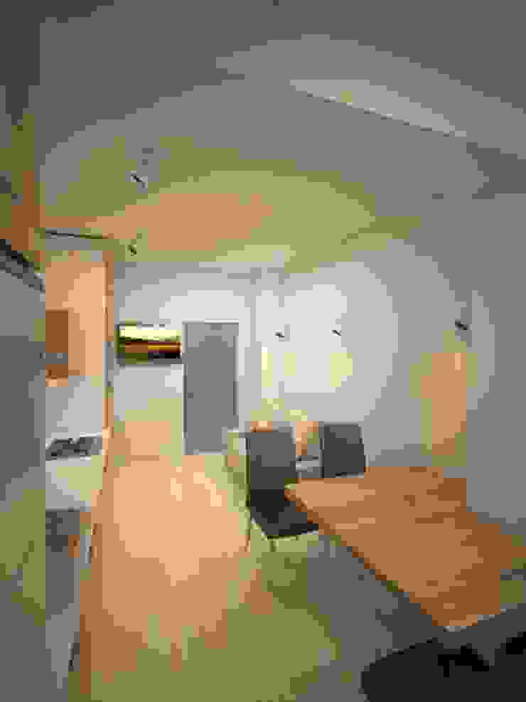 Дизайн студия Александра Скирды ВЕРСАЛЬПРОЕКТ Cocinas de estilo minimalista