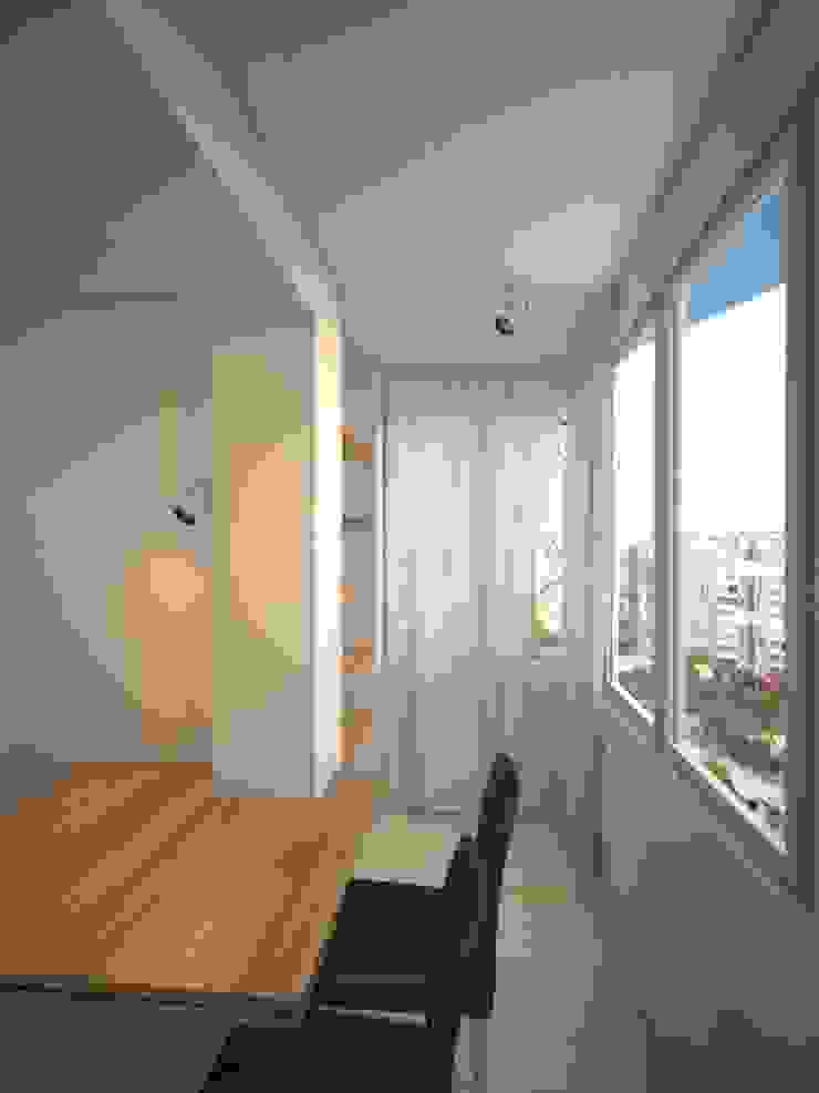 Дизайн студия Александра Скирды ВЕРСАЛЬПРОЕКТ Cocinas de estilo minimalista