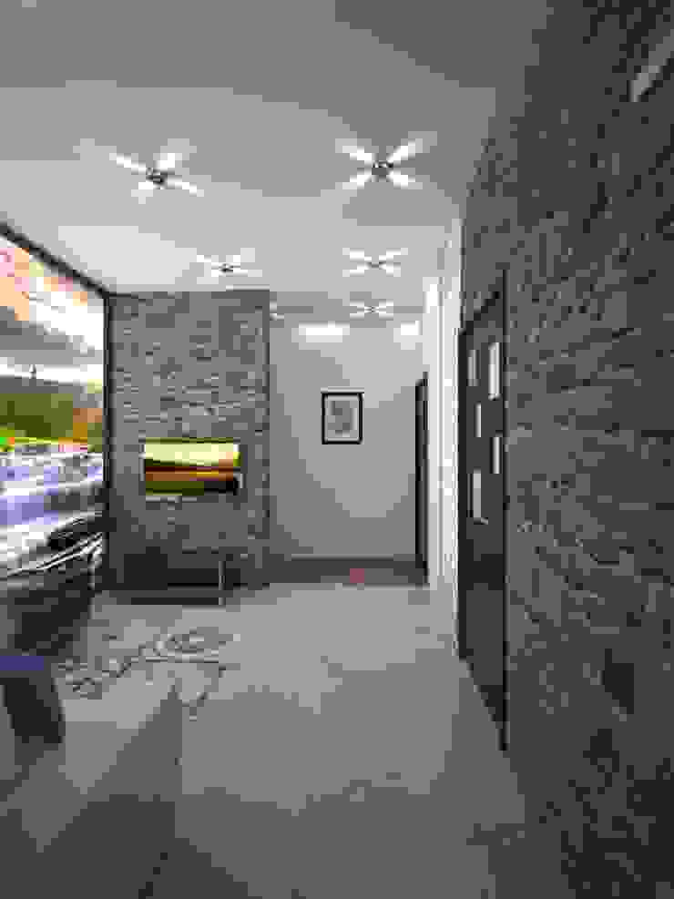 Дизайн студия Александра Скирды ВЕРСАЛЬПРОЕКТ Salas de estilo minimalista