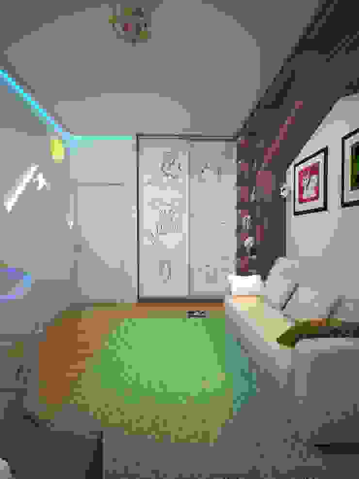 Дизайн студия Александра Скирды ВЕРСАЛЬПРОЕКТ Habitaciones para niños de estilo minimalista