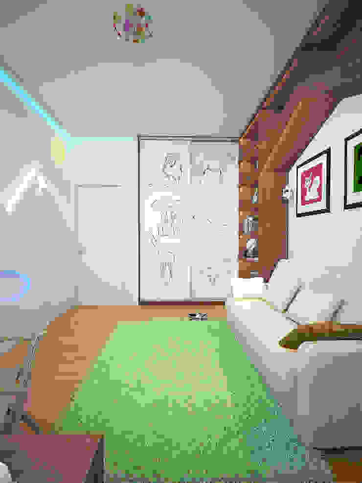 Дизайн студия Александра Скирды ВЕРСАЛЬПРОЕКТ Habitaciones para niños de estilo minimalista