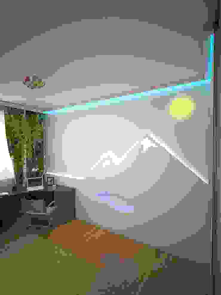 Дизайн студия Александра Скирды ВЕРСАЛЬПРОЕКТ Habitaciones para niños de estilo minimalista