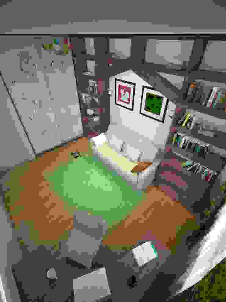 Дизайн студия Александра Скирды ВЕРСАЛЬПРОЕКТ Habitaciones para niños de estilo minimalista