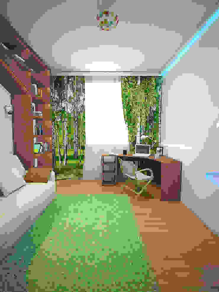 Дизайн студия Александра Скирды ВЕРСАЛЬПРОЕКТ Habitaciones para niños de estilo minimalista