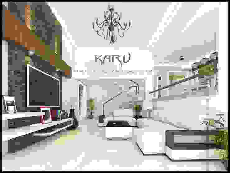living room, KARU AN ARTIST KARU AN ARTIST Modern living room Property,Couch,Furniture,Building,Plant,Interior design,Automotive design,Flooring,Floor,Living room