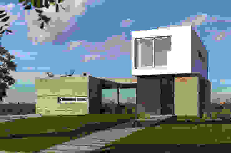 BAM! arquitectura Modern houses Concrete White
