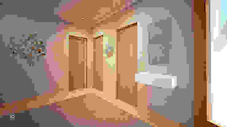 PASSAGEWAY GRAÇA Decoração de Interiores Corredores, halls e escadas modernos