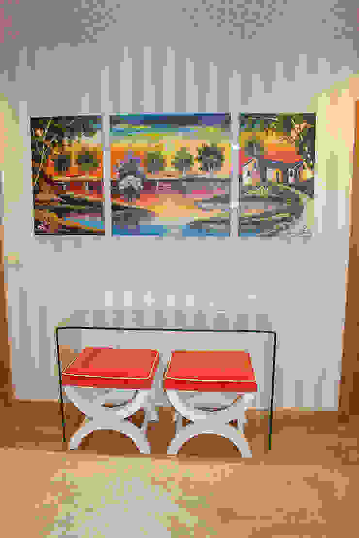 PASSAGEWAY GRAÇA Decoração de Interiores Corredores, halls e escadas modernos