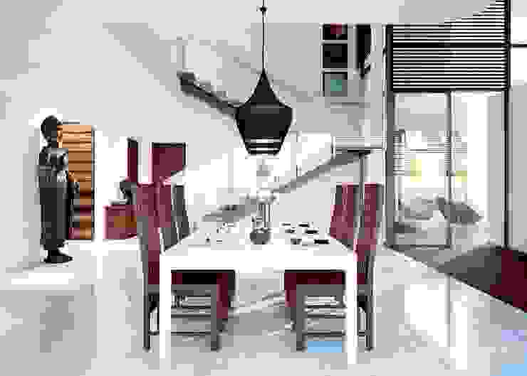 Modernes Architektenhaus, das Freude macht. LK&Projekt GmbH Moderne Esszimmer