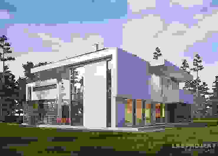 Modernes Architektenhaus, das Freude macht. LK&Projekt GmbH Moderne Häuser