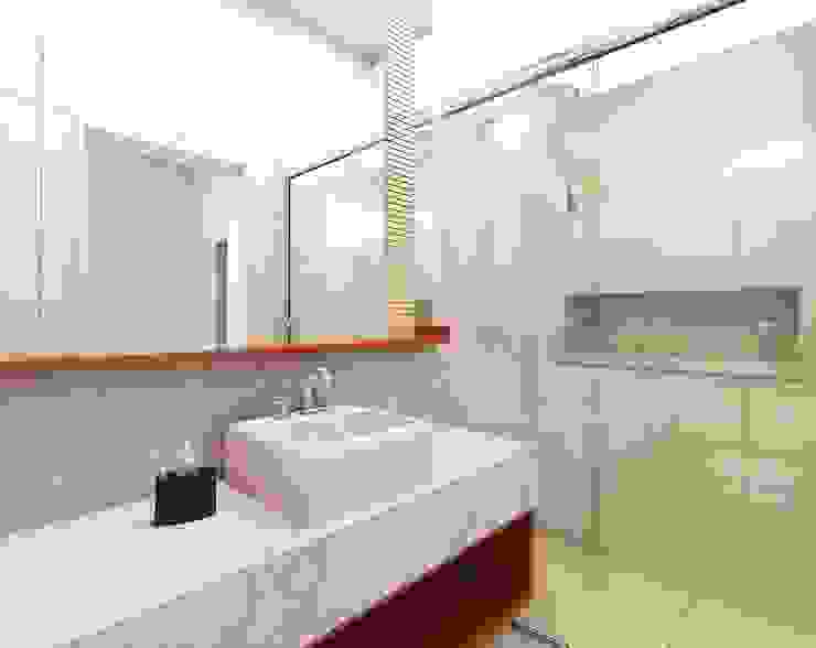 Banheiro Hóspedes Banheiros modernos por Lozí - Projeto e Obra Moderno