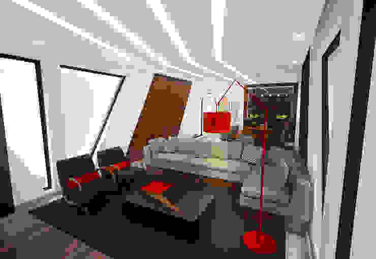 Sala de Estar Salas de estar modernas por Tiago Martins - 3D Moderno