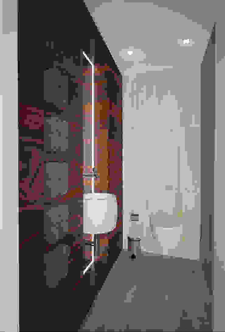 W.C de Serviço Casas de banho modernas por Tiago Martins - 3D Moderno