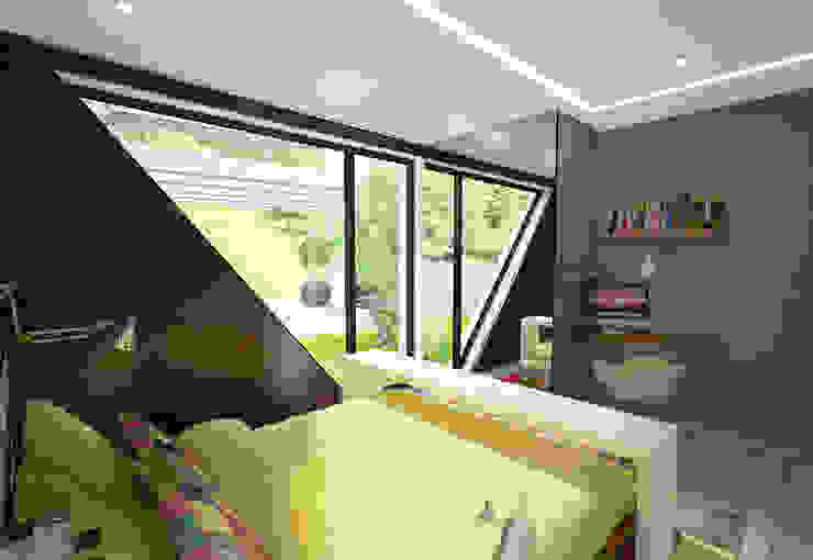 Suite 3 Quartos modernos por Tiago Martins - 3D Moderno