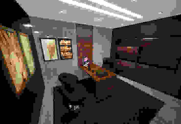 Escritório Escritórios modernos por Tiago Martins - 3D Moderno