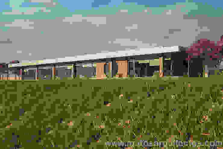 House by River side โดย Matos Architects โมเดิร์น ไม้จริง Multicolored