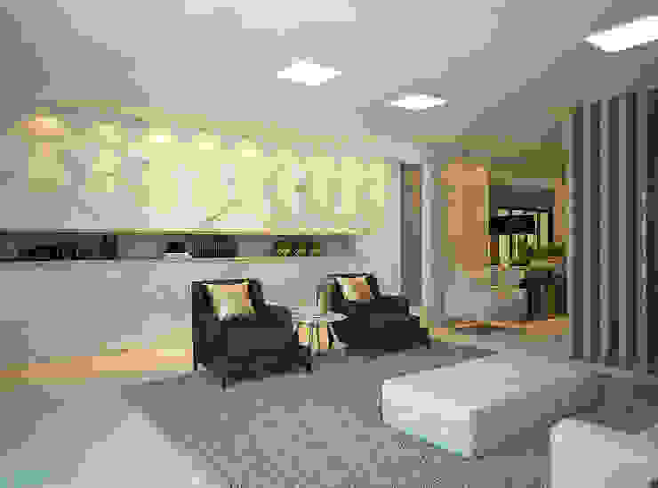 Tárcyla & Savane Arquitetas Associadas Ingresso, Corridoio & Scale in stile moderno