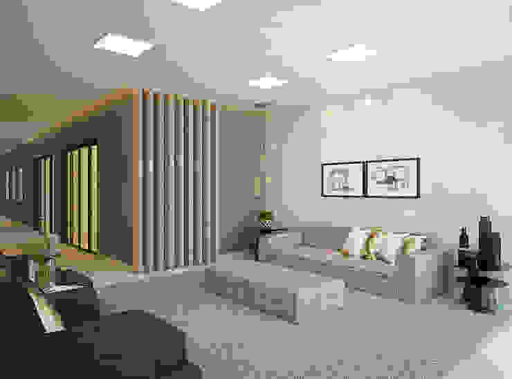 Tárcyla & Savane Arquitetas Associadas Ingresso, Corridoio & Scale in stile moderno