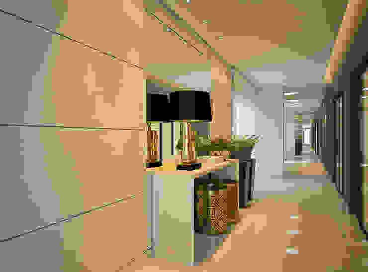 Tárcyla & Savane Arquitetas Associadas Ingresso, Corridoio & Scale in stile moderno