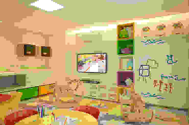 Tárcyla & Savane Arquitetas Associadas Stanza dei bambini moderna