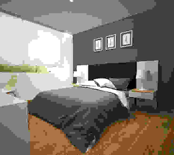 Kuro Design Studio غرفة نوم