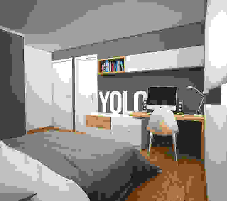 Kuro Design Studio غرفة نوم