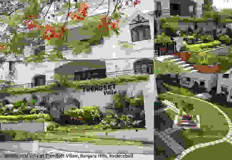 A large and modern Hyderabad villa with stunning landscaping  homify