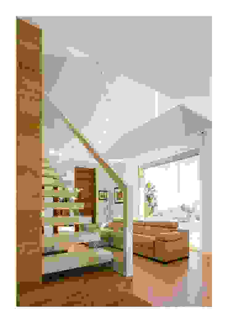 Casa E | 08023 architects Simon Garcia | arqfoto Moderne gangen, hallen & trappenhuizen