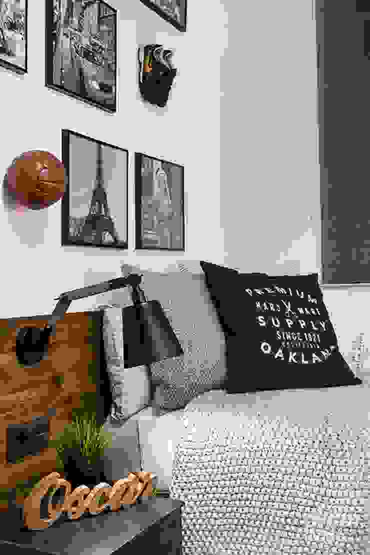 DORMITORIO JUVENIL: JUEGO DE GRISES | homify