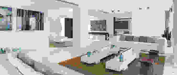 Formal Living Room GSI Interior Design & Manufacture Minimalist living room White