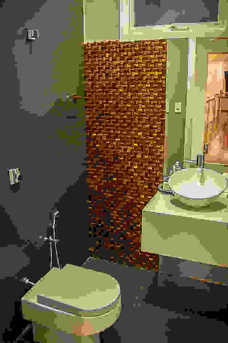 Residência HCF, A/ZERO Arquitetura A/ZERO Arquitetura Modern Bathroom