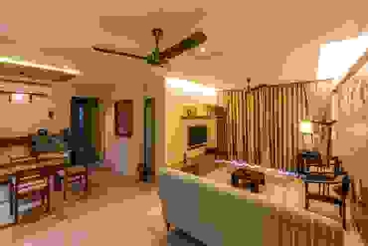 the living room iSTUDIO Architecture Living room