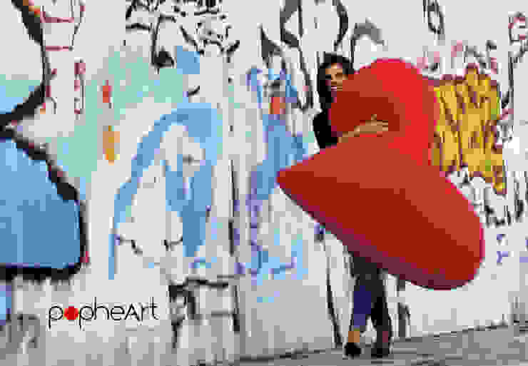 de design Inmovimento Moderno Textil Ámbar/Dorado