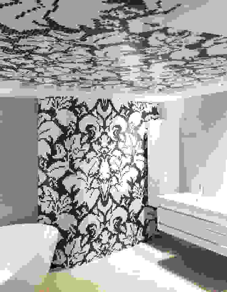 trend group Modern bathroom Tiles Black