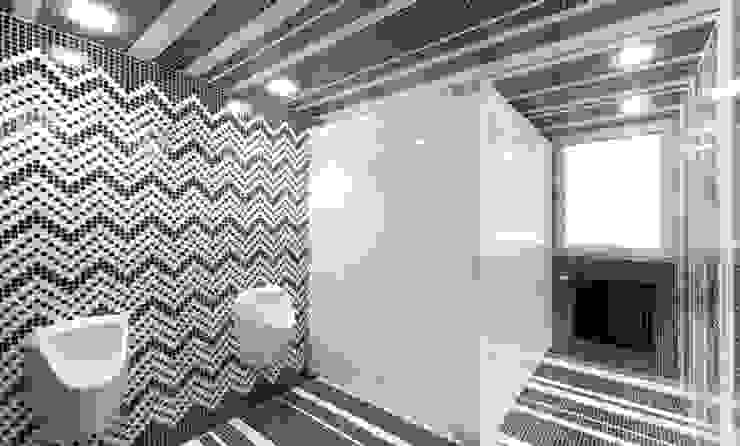 trend group Modern bathroom Tiles Black