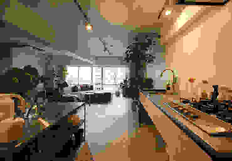 MORTAR POT nuリノベーション Minimalist kitchen