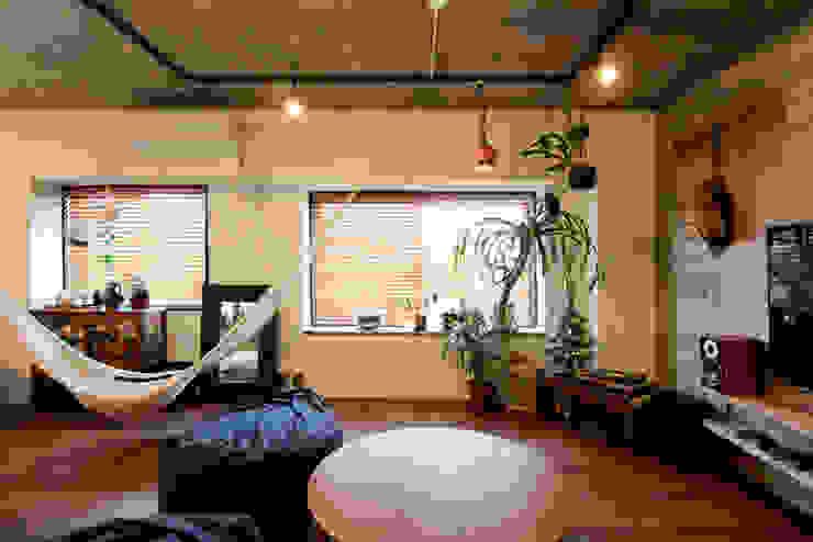 vintage×sozai nuリノベーション Minimalist living room