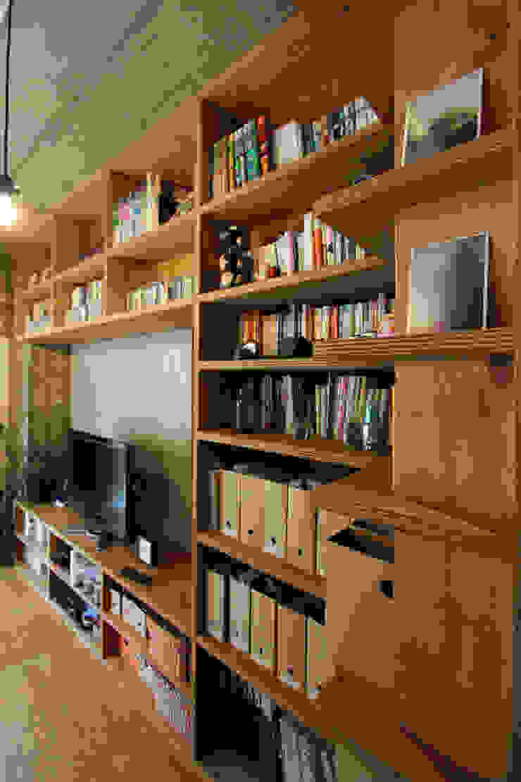honyatosyodou nuリノベーション Modern living room
