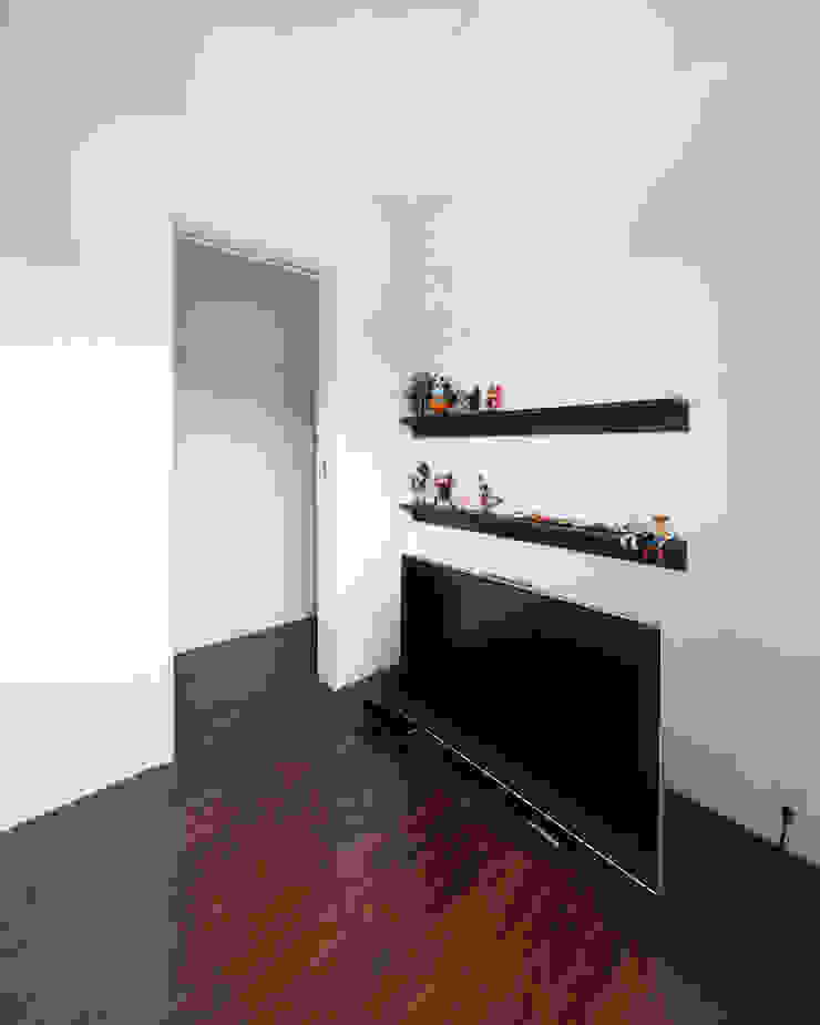 oriono no ie 一級建築士事務所アトリエm Media room Wood Wood effect