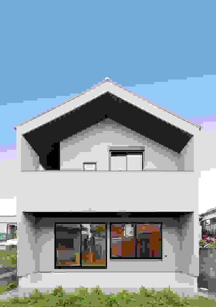 姫路市飾磨区の家, 中村建築研究室 エヌラボ（n-lab） 中村建築研究室 エヌラボ（n-lab） Rumah Gaya Eklektik Kayu Grey