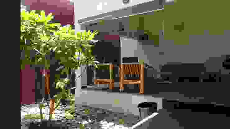 gandhi farm house 4th axis design studio Country style garden
