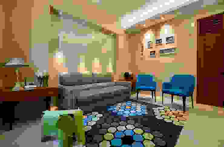 homify Modern living room Tiles Multicolored
