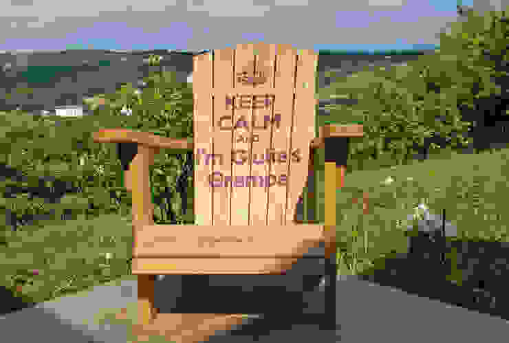 por lizea sas Campestre Madeira Acabamento em madeira