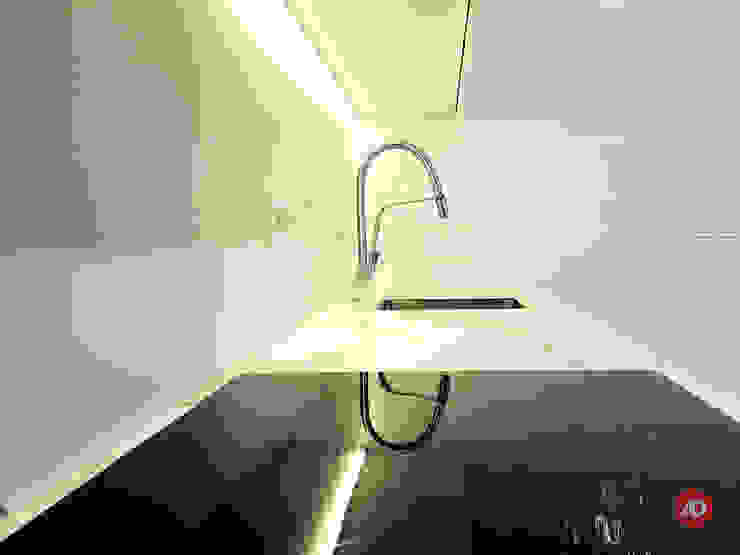ARCHDESIGN LX Einbauküche Marmor Weiß