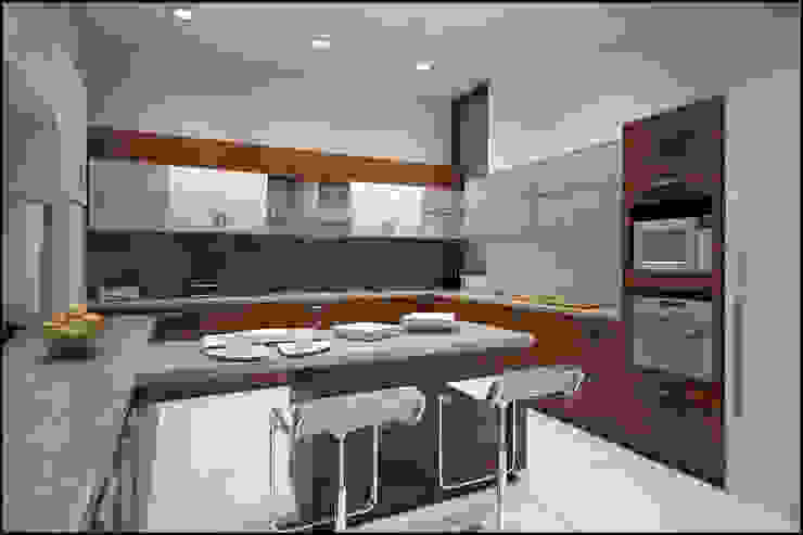 Interior and Exterior Project, Pixel Works Pixel Works Кухня Бежевий