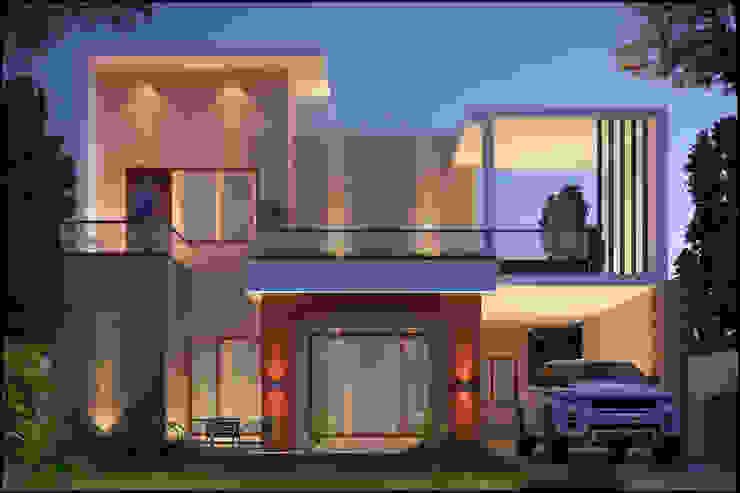 Mr. Goyal Pixel Works Modern houses Beige
