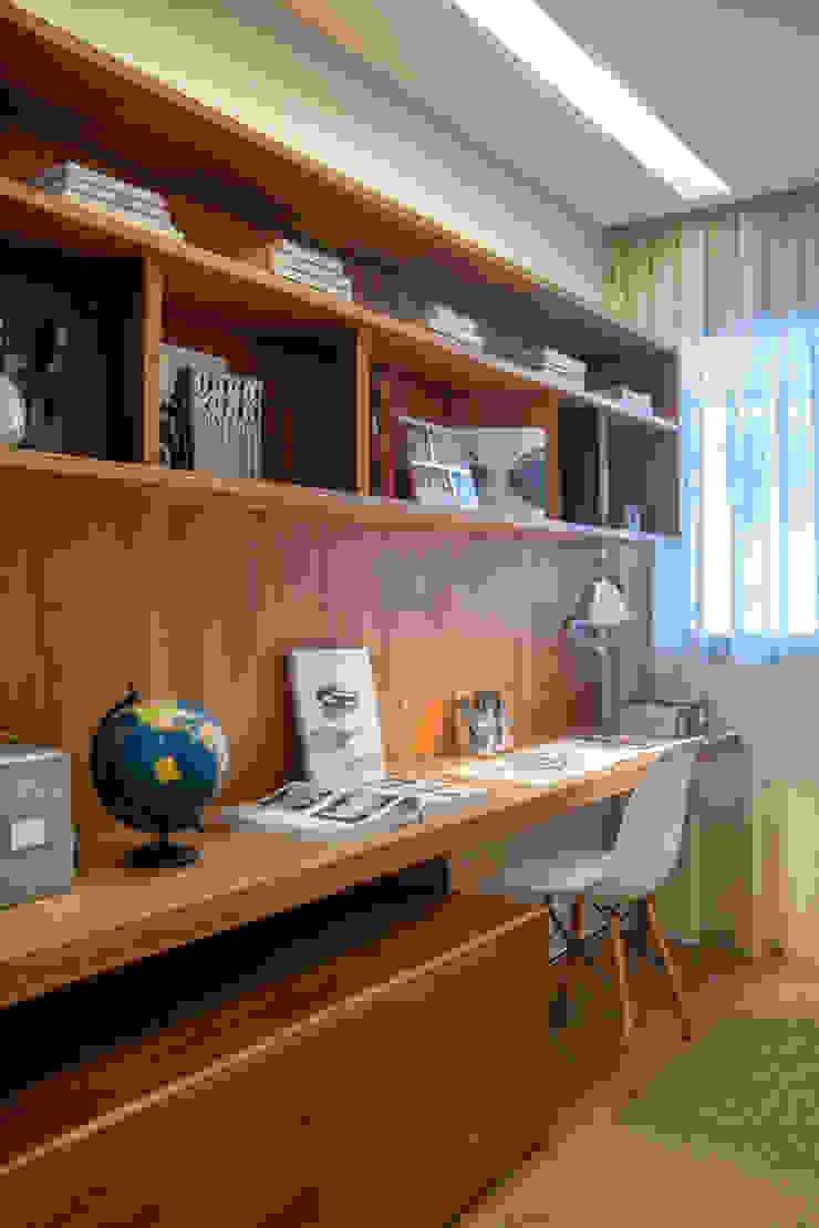 Apartamento decorado RJZ - Gisele Taranto Arquitetura Moderne Wohnzimmer