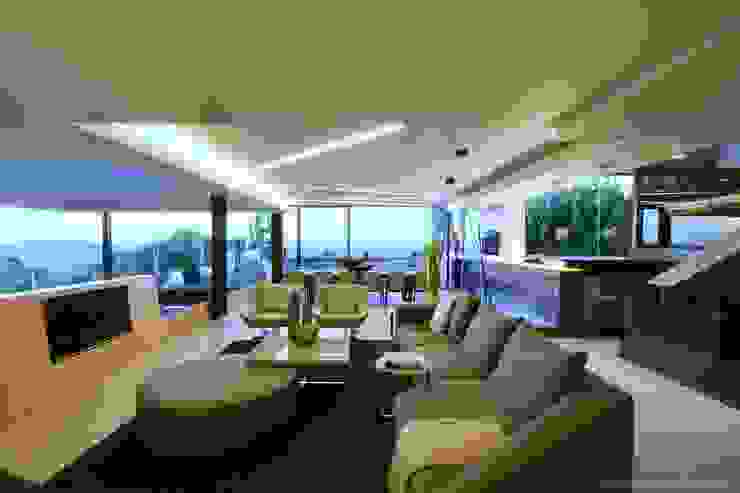 Concrete House Nico Van Der Meulen Architects Salones modernos