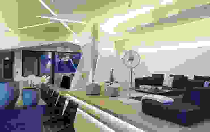 Concrete House Nico Van Der Meulen Architects Salones modernos