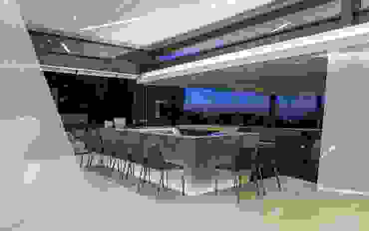 Concrete House Nico Van Der Meulen Architects Salones modernos